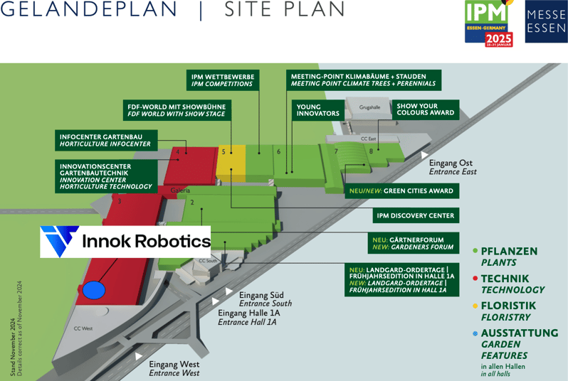 IPM 2025 Geländeplan